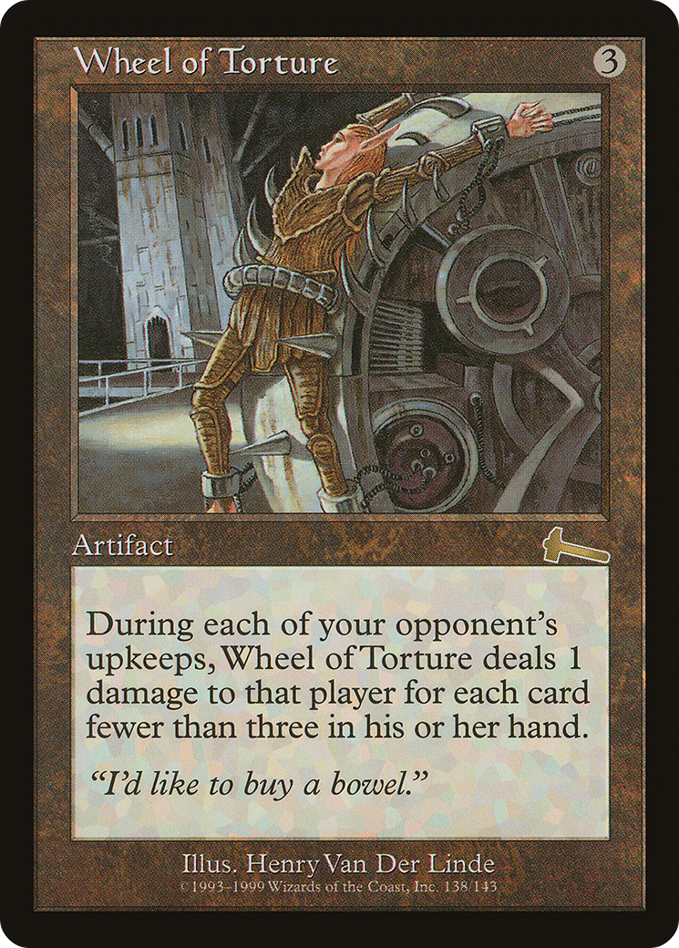 Wheel of Torture (ULG-138) [Urza's Legacy] MTG Single Wizards of the Coast
