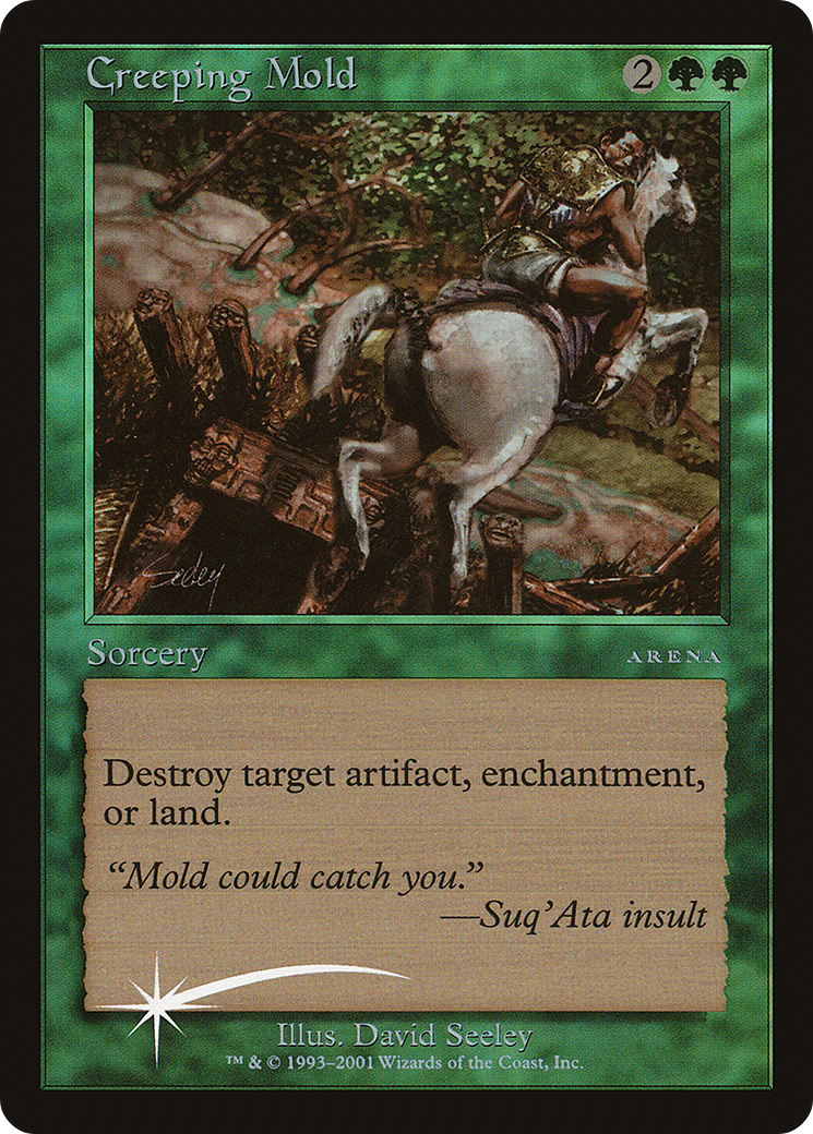 Creeping Mold (ARENA-) [Misc] Arena League 2001 Foil MTG Single Wizards of the Coast