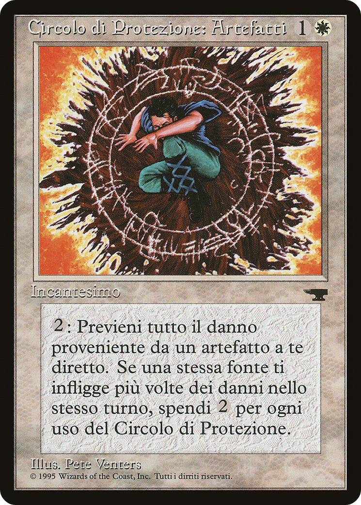 Circle of Protection: Artifacts (REN-005) [Misc] Rinascimento MTG Single Wizards of the Coast
