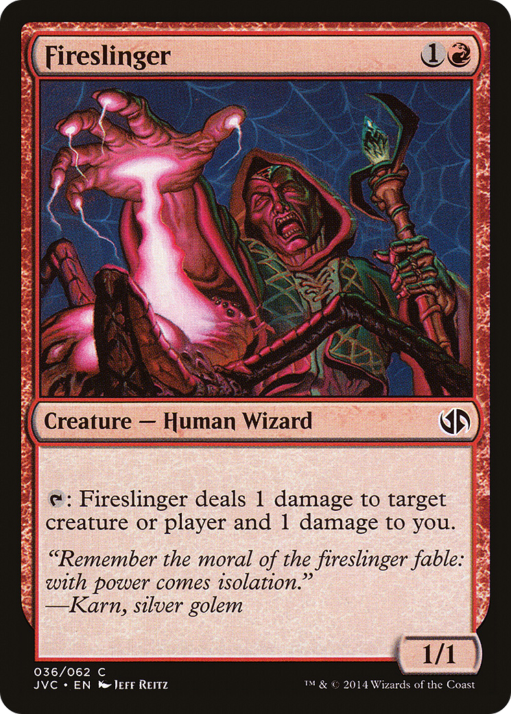Fireslinger (DD3-036) [Misc] Duel Decks Anthology: Jace vs. Chandra MTG Single Wizards of the Coast
