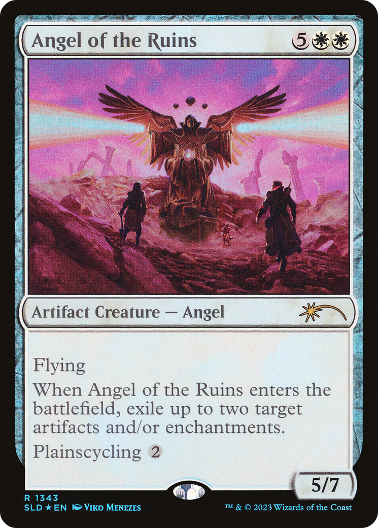 Angel of the Ruins (SLD-1343) [Secret Lair] Drop Foil MTG Single Wizards of the Coast