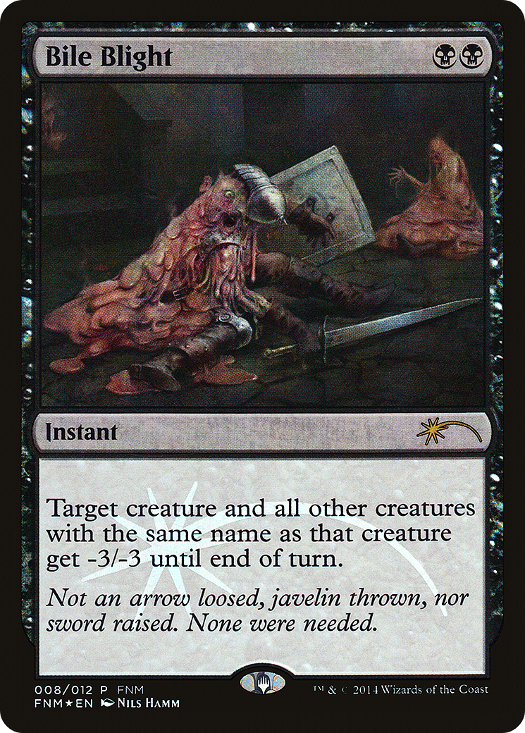 Bile Blight (FNM-008) [Misc] Friday Night Magic 2014 Foil MTG Single Wizards of the Coast