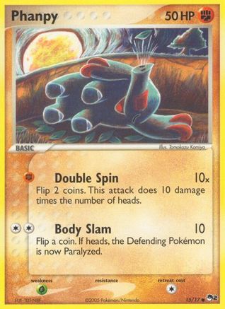 Phanpy 15/17 [Promos: POP Series 2] Pokemon Single Pokémon