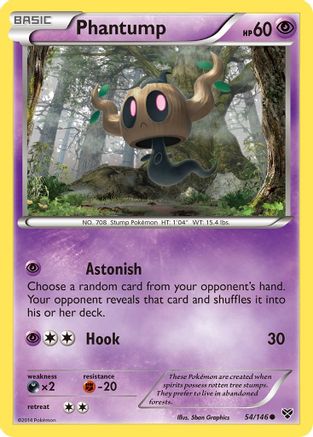 Phantump (/146) [XY: Base Set] Pokemon Single Pokémon