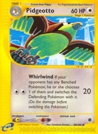 Pidgeotto (/165) Reverse Holofoil [Vintage: Expedition] Pokemon Single Pokémon