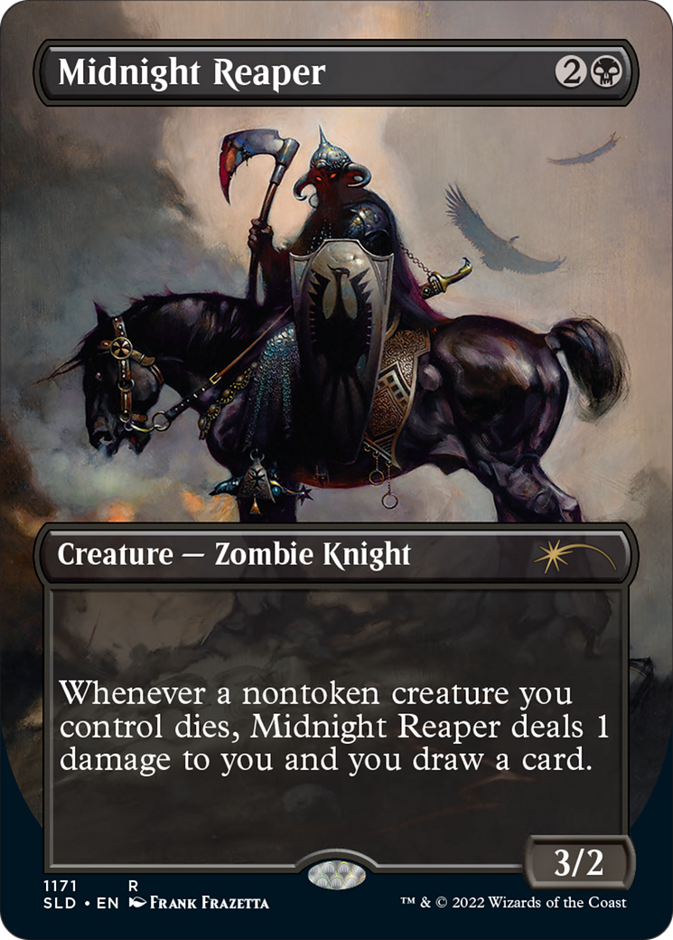Midnight Reaper (SLD-1171) [Secret Lair] Drop (Borderless) MTG Single Wizards of the Coast