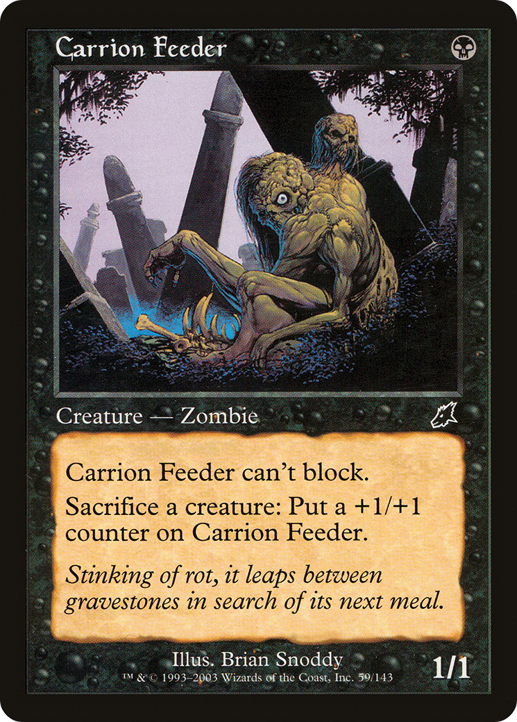 Carrion Feeder (SCG-059) [Scourge] MTG Single Wizards of the Coast