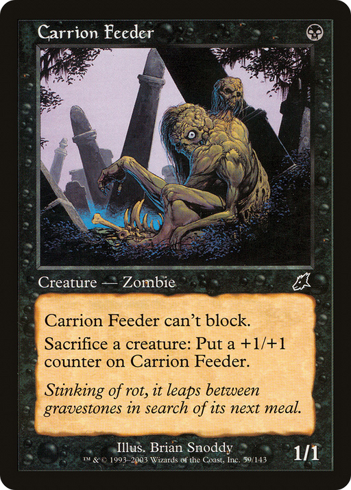Carrion Feeder (SCG-059) [Scourge] MTG Single Wizards of the Coast