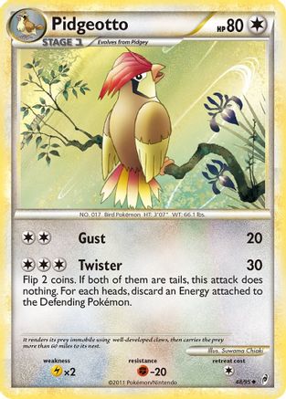 Pidgeotto (/95) [HGSS: Call of Legends] Pokemon Single Pokémon