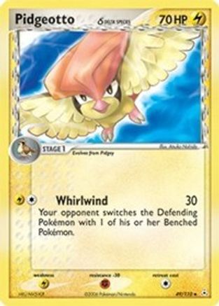 Pidgeotto (Delta Species) (/110) Reverse Holofoil [EX: Holon Phantoms] Pokemon Single Pokémon