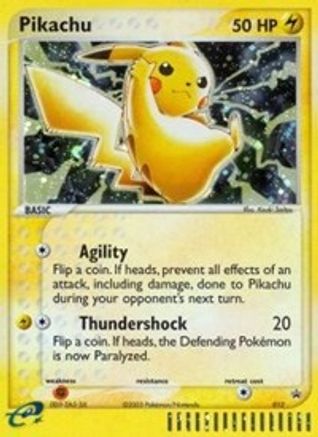Pikachu - 012 (EX Series Collector's Tin) 12/40 Holofoil [Promos: Nintendo Promos] Pokemon Single Pokémon