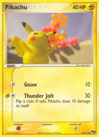 Pikachu 16/17 [Promos: POP Series 2] Pokemon Single Pokémon