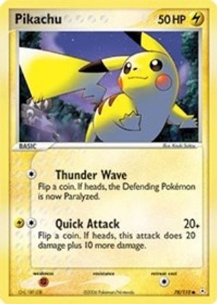 Pikachu (78/110) Reverse Holofoil [EX: Holon Phantoms] Pokemon Single Pokémon