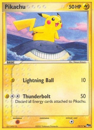 Pikachu (12/17) - [Promos: POP Series 5] Pokemon Single Pokémon