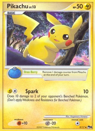 Pikachu (/17) Holofoil [Promos: POP Series 6] Pokemon Single Pokémon
