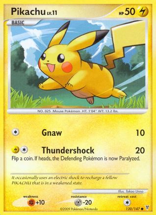 Pikachu (120/147) Reverse Holofoil [Platinum: Supreme Victors] Pokemon Single Pokémon