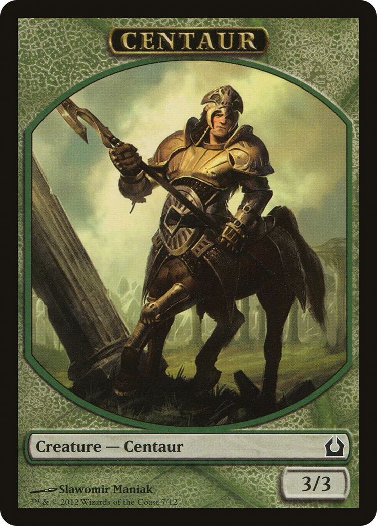 Centaur Token (RTR-007) [Tokens] Return to Ravnica Tokens MTG Single Wizards of the Coast