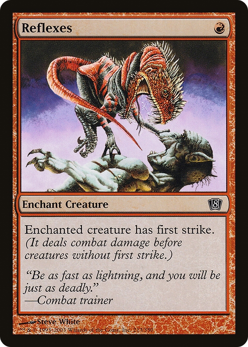 Reflexes (8ED-213) [8th Edition] MTG Single Wizards of the Coast