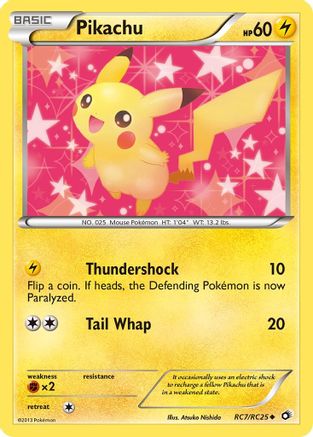 Pikachu (RC7/113) Holofoil [BW: Legendary Treasures Radiant Collection] Pokemon Single Pokémon