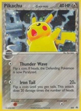 Pikachu (Delta Species) - 035 (Value Pack) (/40) [Promos: Nintendo Promos] Pokemon Single Pokémon