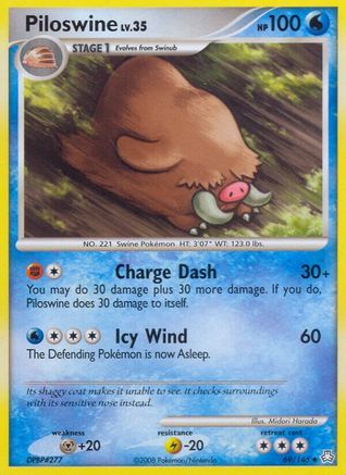 Piloswine (/146) [DP: Legends Awakened] Pokemon Single Pokémon