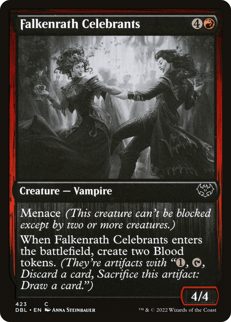 Falkenrath Celebrants (DBL-423) [Innistrad: Double Feature] MTG Single Wizards of the Coast