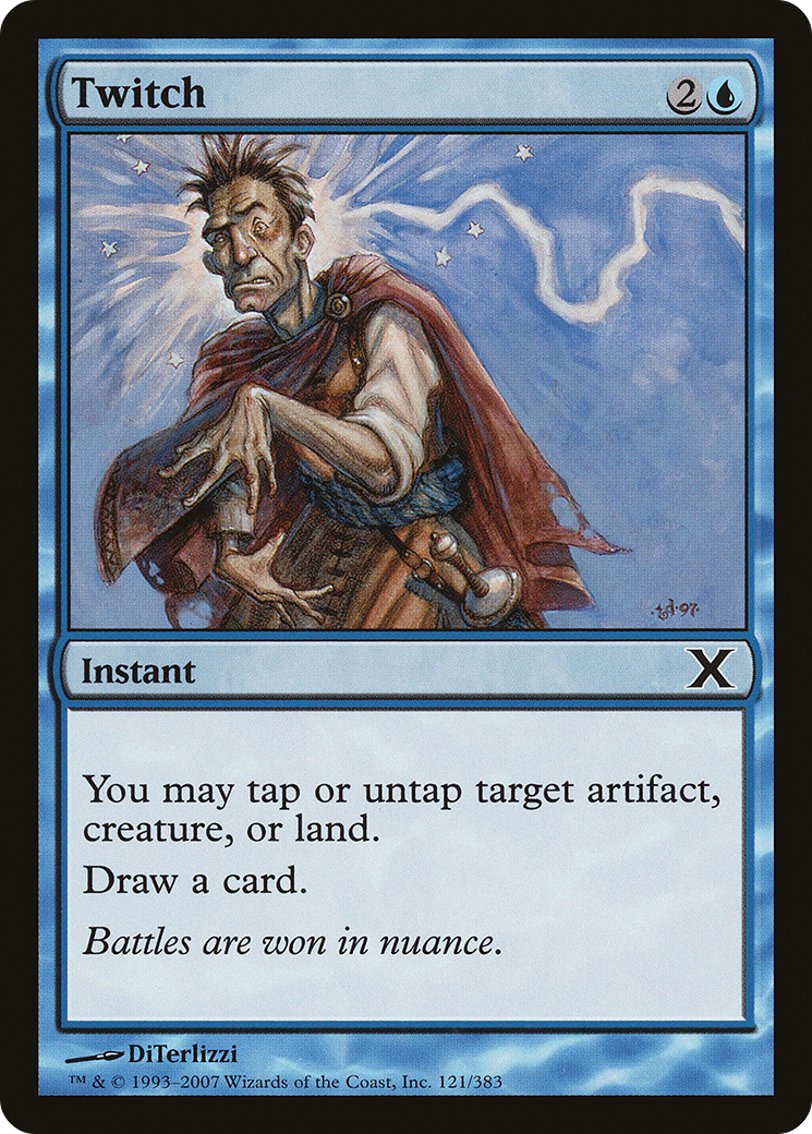 Twitch (10E-121) [Tenth Edition] MTG Single Wizards of the Coast
