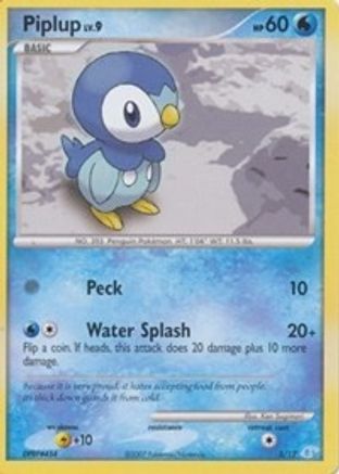 Piplup () [DP: Trainer Kit Manaphy & Lucario] Pokemon Single Pokémon