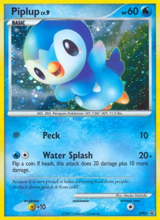 Piplup - DP03 (/56) Holofoil [Promos: DP Promos] Pokemon Single Pokémon