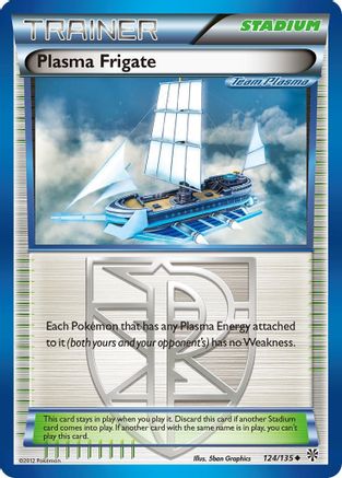 Plasma Frigate (Team Plasma) (/135) [BW: Plasma Storm] Pokemon Single Pokémon