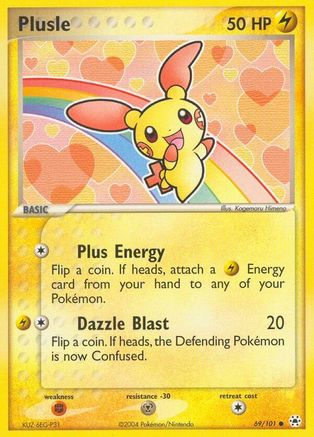 Plusle (69/101) Reverse Holofoil [EX: Hidden Legends] Pokemon Single Pokémon