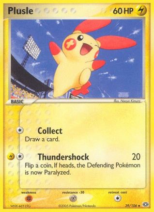 Plusle (/106) Reverse Holofoil [EX: Emerald] Pokemon Single Pokémon