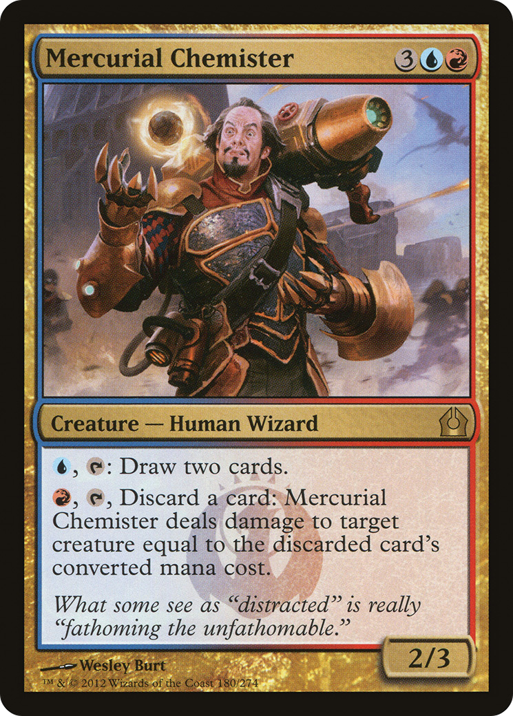 Mercurial Chemister (RTR-180) [Return to Ravnica] MTG Single Wizards of the Coast
