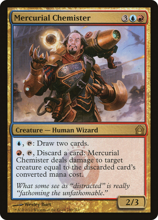 Mercurial Chemister (RTR-180) [Return to Ravnica] MTG Single Wizards of the Coast