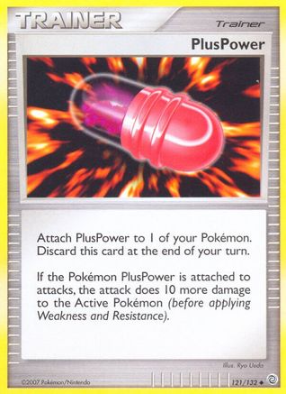 PlusPower (/132) Reverse Holofoil [DP: Secret Wonders] Pokemon Single Pokémon