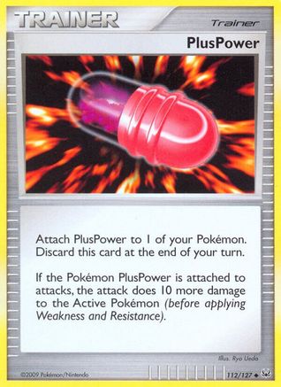 PlusPower (/127) Reverse Holofoil [Platinum: Base set] Pokemon Single Pokémon