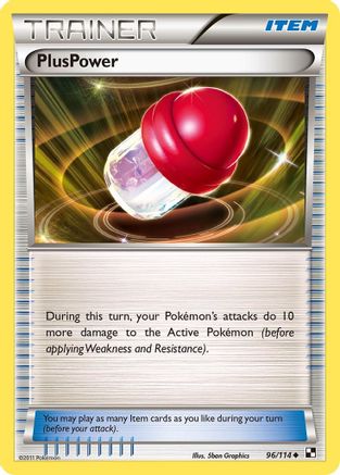 PlusPower (/114) [BW: Base Set] Pokemon Single Pokémon