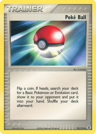 Poke Ball (/112) Reverse Holofoil [EX: FireRed & LeafGreen] Pokemon Single Pokémon
