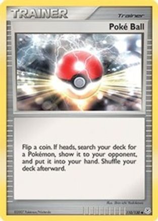 Poke Ball (/130) [DP: Base Set] Pokemon Single Pokémon