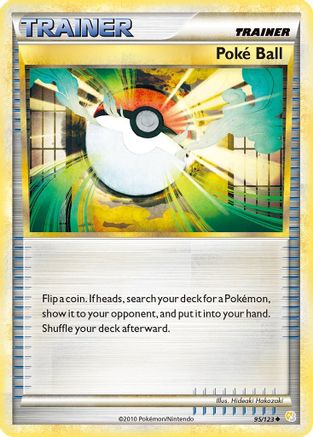 Poke Ball (95/123) [HGSS: Base Set] Pokemon Single Pokémon