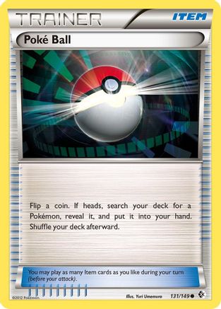 Poke Ball (/149) Reverse Holofoil [Boundaries Crossed] Pokemon Single Pokémon
