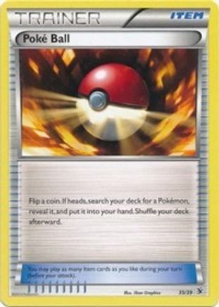 Poke Ball 35/39 [XY: Kalos Starter Set] Pokemon Single Pokémon