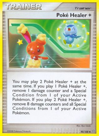 Poke Healer + (90/100) Reverse Holofoil [DP: Stormfront] Pokemon Single Pokémon