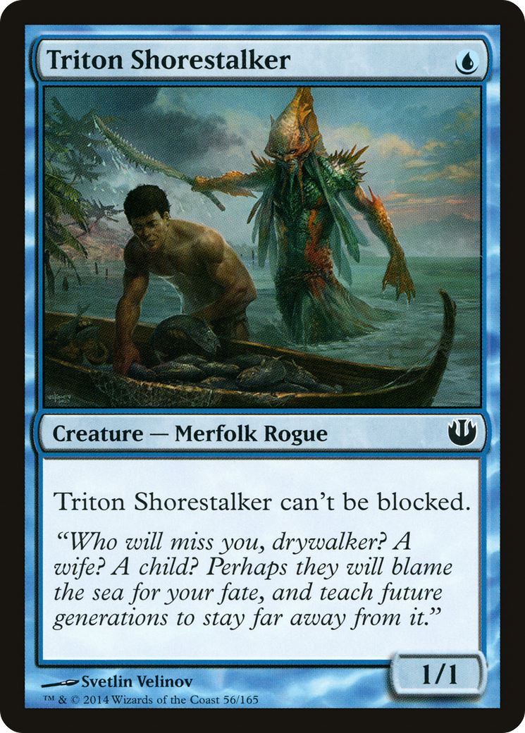 Triton Shorestalker (JOU-056) [Journey into Nyx] MTG Single Wizards of the Coast