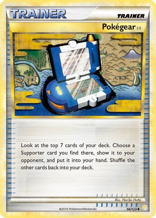 Pokegear 3.0 (96/123) Reverse Holofoil [HGSS: Base Set] Pokemon Single Pokémon