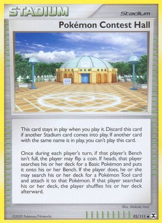 Pokemon Contest Hall (/111) Reverse Holofoil [Platinum: Rising Rivals] Pokemon Single Pokémon