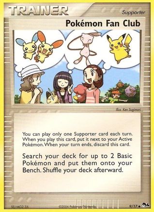 Pokemon Fan Club 009/017 [Promos: POP Series 4] Pokemon Single Pokémon