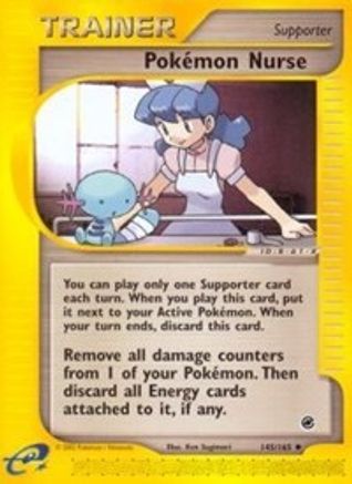 Pokemon Nurse 145/165 [Vintage: Expedition] Pokemon Single Pokémon