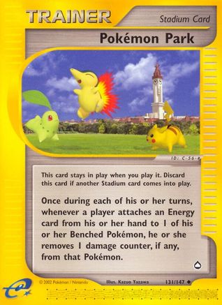 Pokemon Park (/147) Reverse Holofoil [Vintage: Aquapolis] Pokemon Single Pokémon