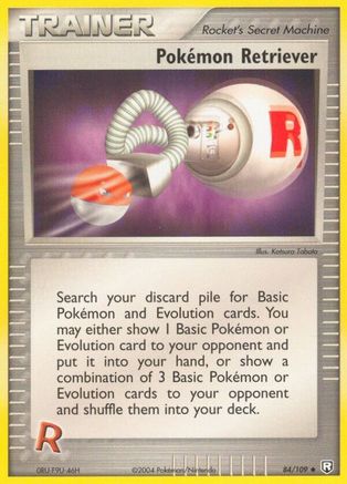 Pokemon Retriever (84/109) Reverse Holofoil [EX: Team Rocket Returns] Pokemon Single Pokémon